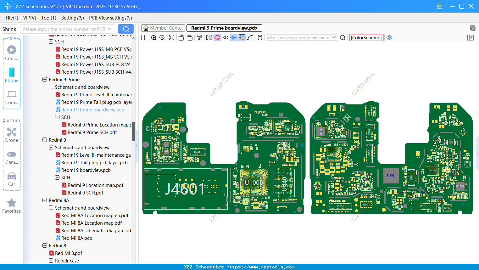 Xiaomi Redmi 9 Prime Boardview